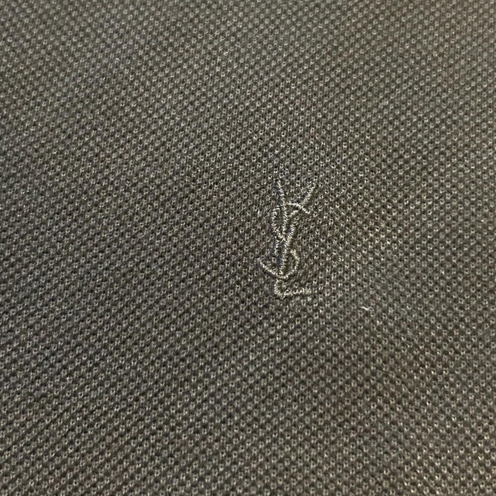 Saint Laurent crew neck polo